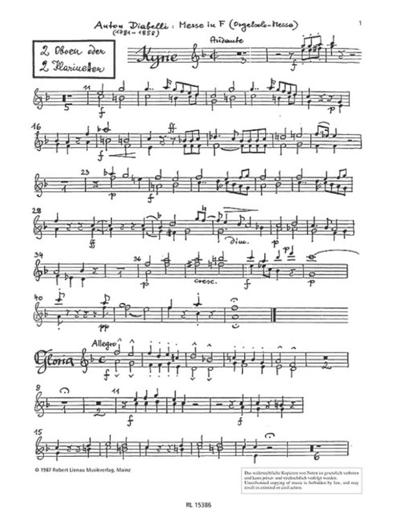 Messe in F op. 49