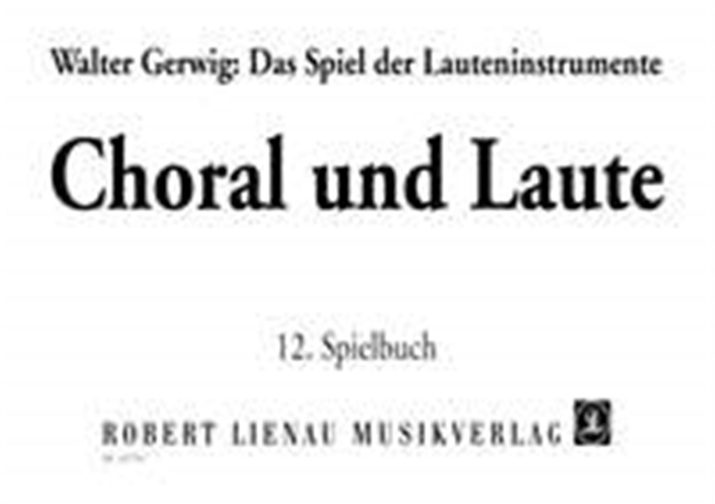 Choral und Laute (Spb 12)
