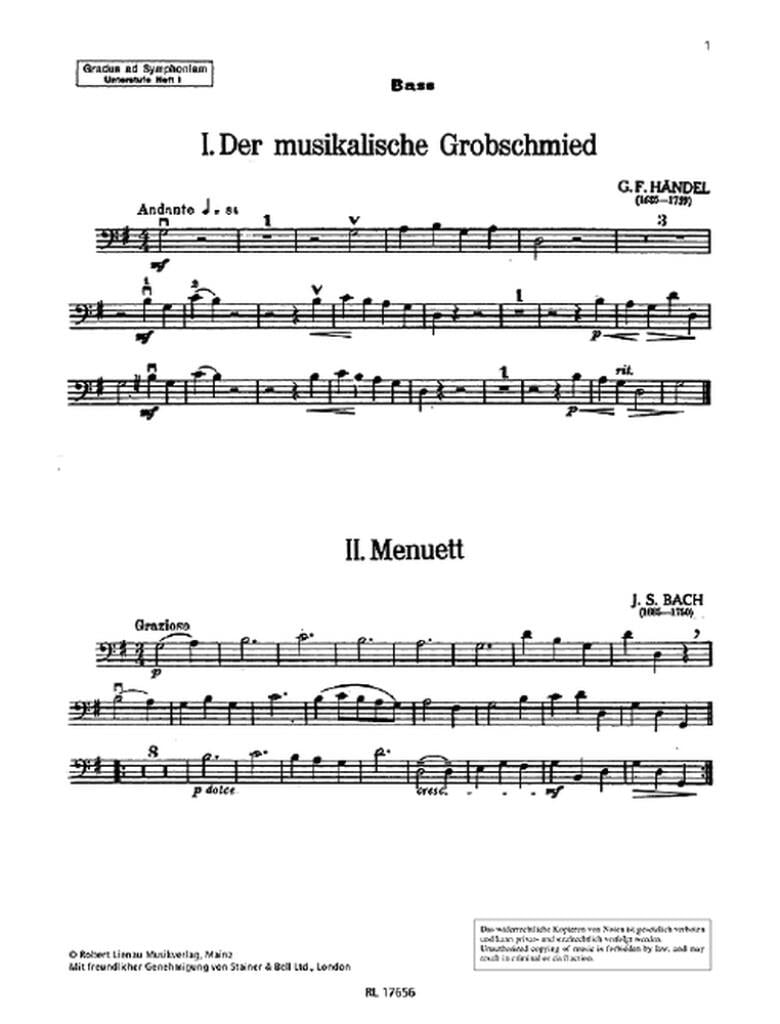 Gradus ad Symphoniam Unterstufe Band 1
