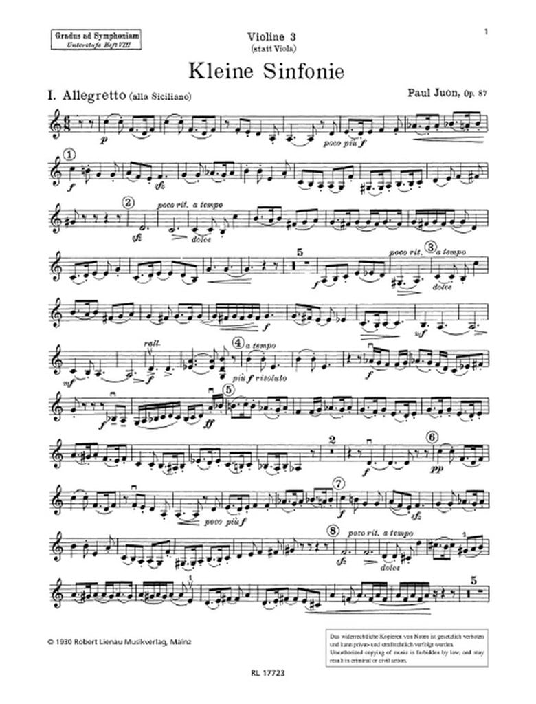 Gradus ad Symphoniam Unterstufe op. 87 Band 8