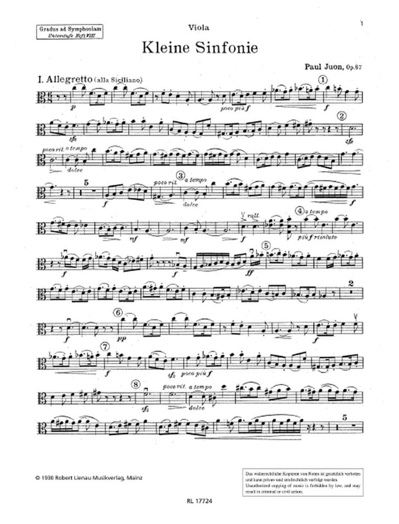 Gradus ad Symphoniam Unterstufe op. 87 Band 8