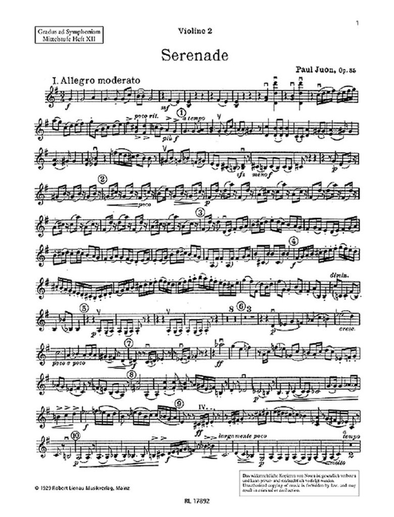 Gradus ad Symphoniam Mittelstufe op. 85 Band 12