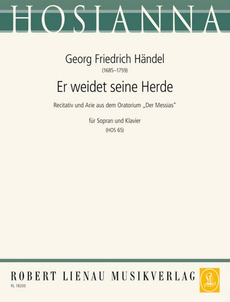 Er weidet seine Herde (Messias)