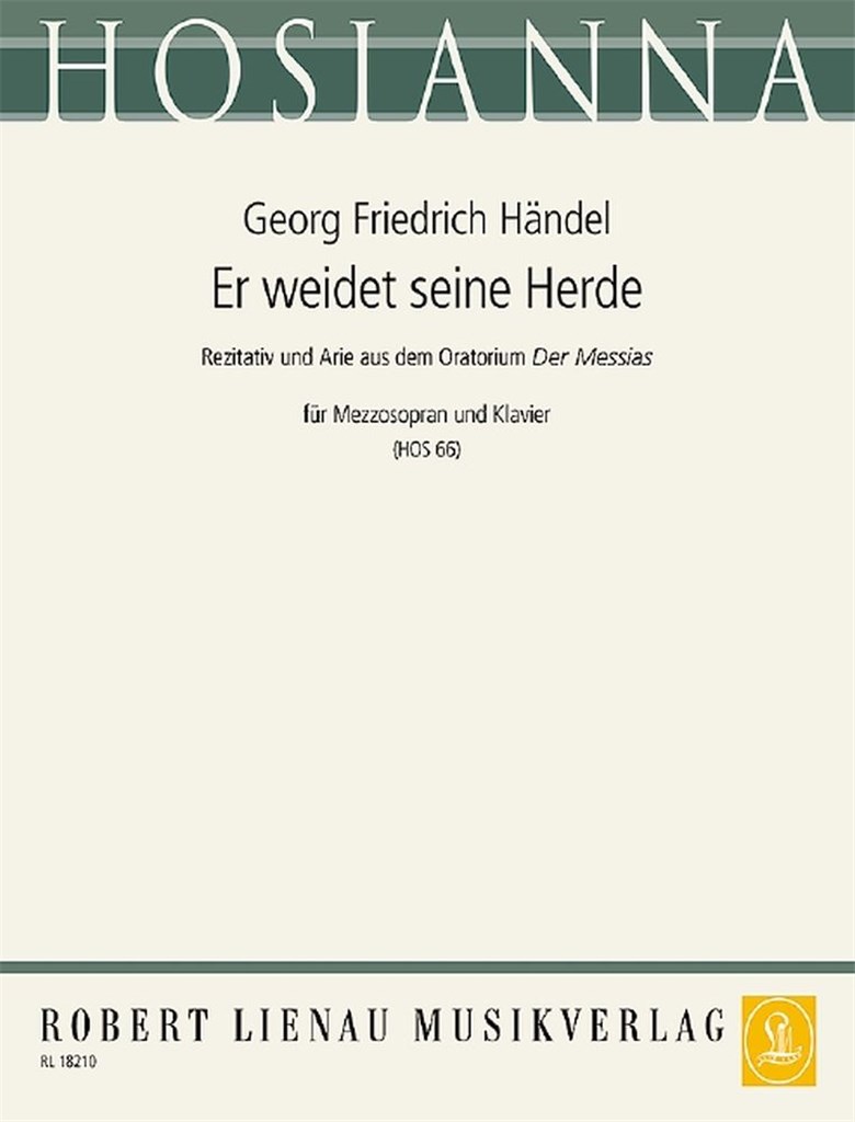 Er weidet seine Herde (Messias)