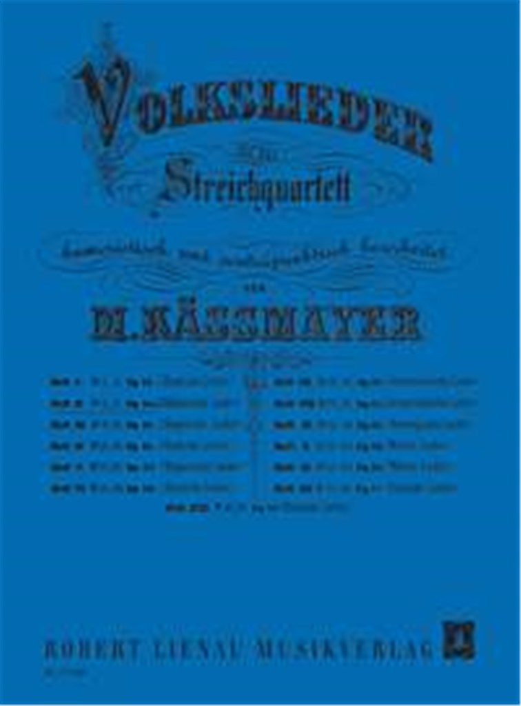 Volkslieder 2: Böhmische Lieder Heft 2