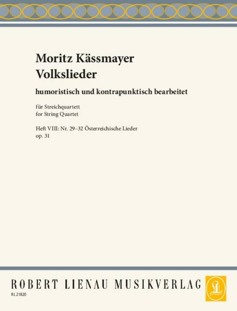 Volkslieder 8: Österreichische Lieder Heft 8