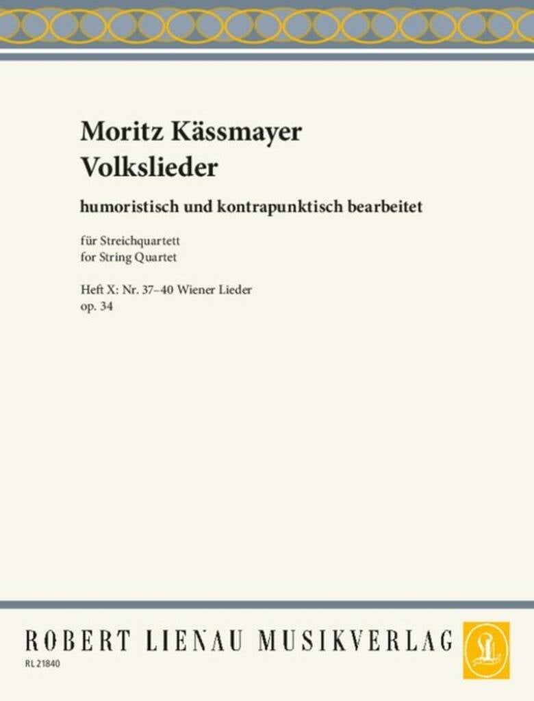 Volkslieder 10: Wiener Lieder Heft 10