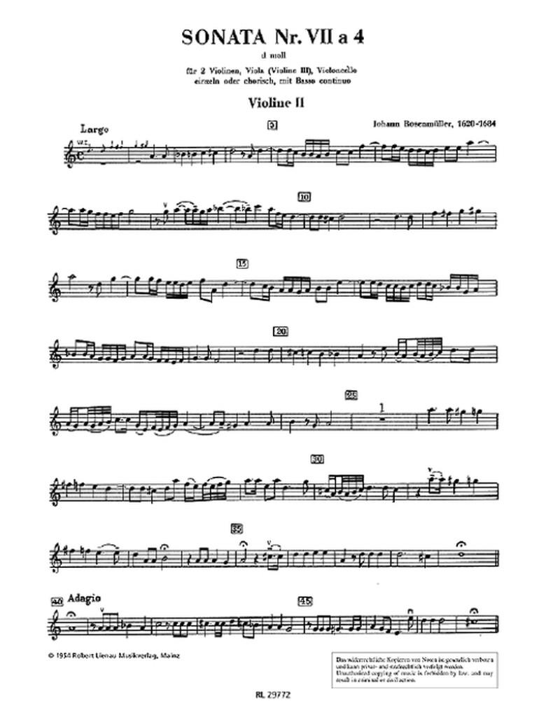 Sonata 7 d-Moll a 4