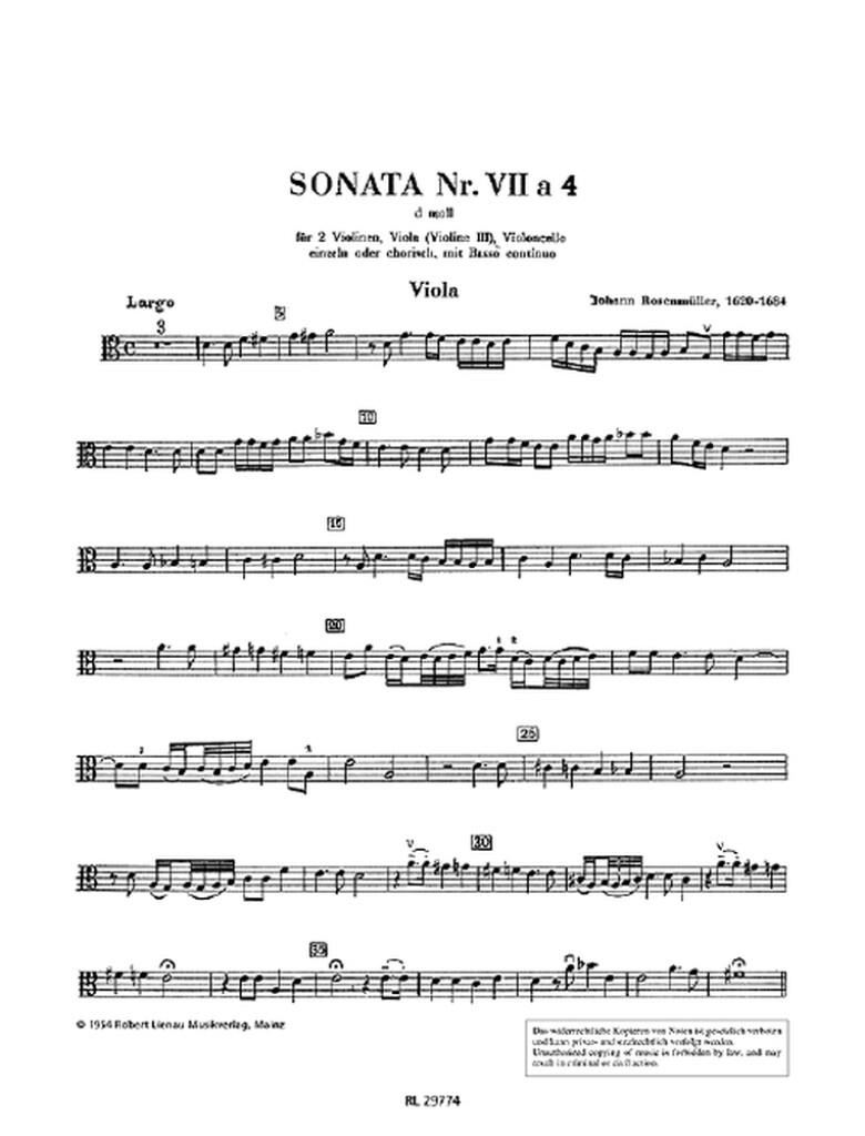 Sonata 7 d-Moll a 4