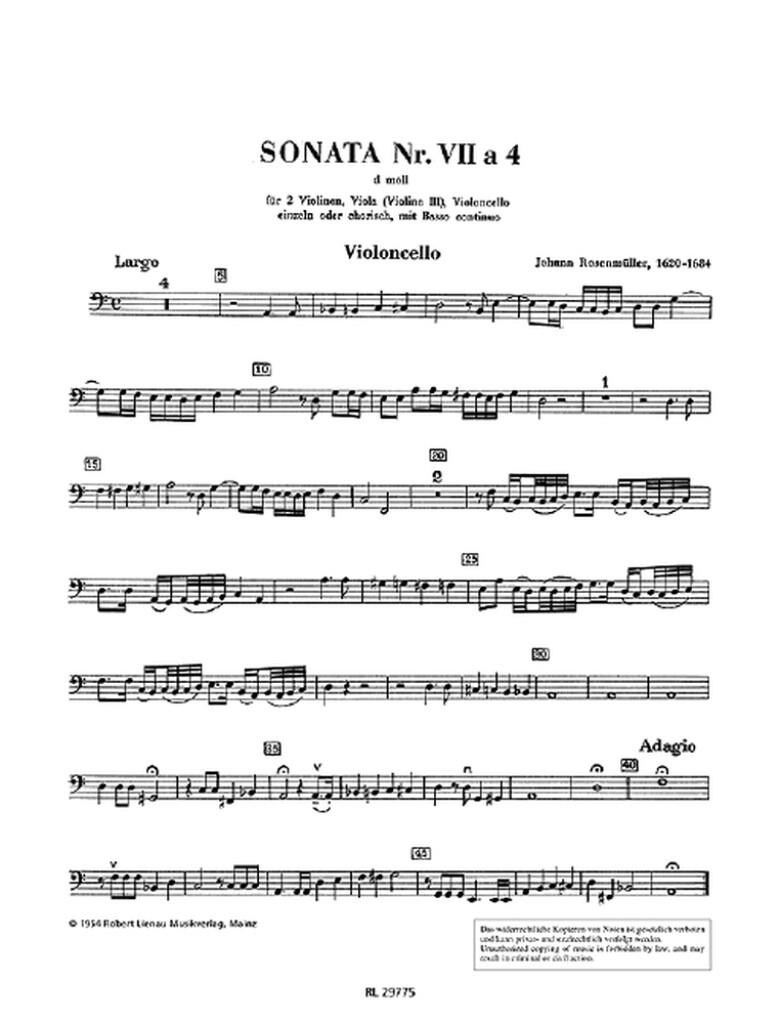 Sonata 7 d-Moll a 4