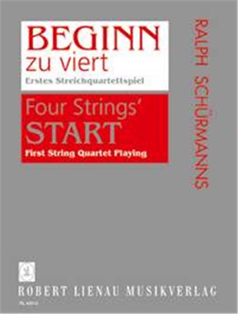 Beginn zu viert - Erstes Streichquartettspiel