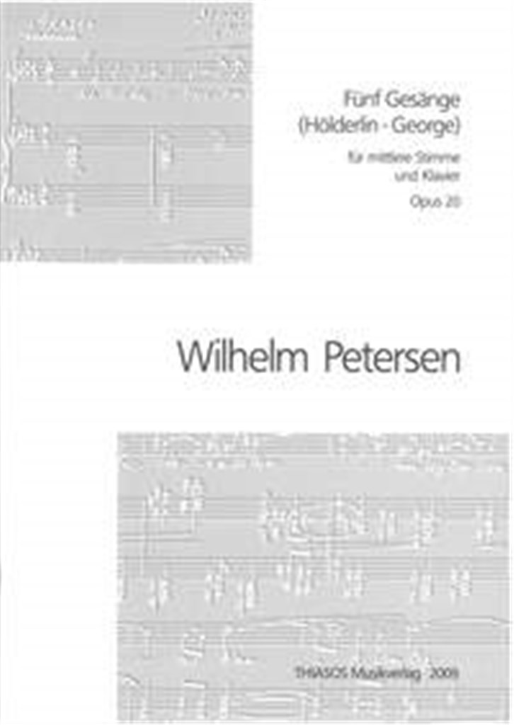 Fünf Gesänge op. 20