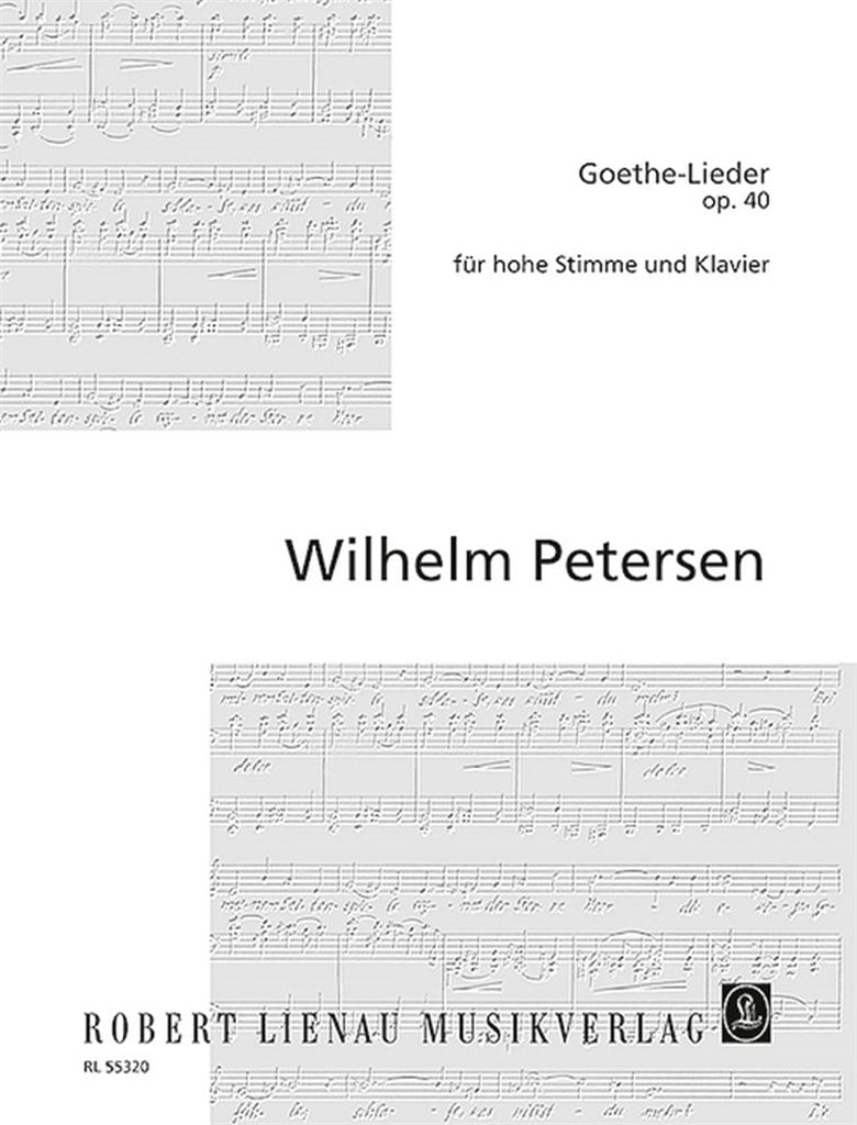 Goethe-Lieder op. 40