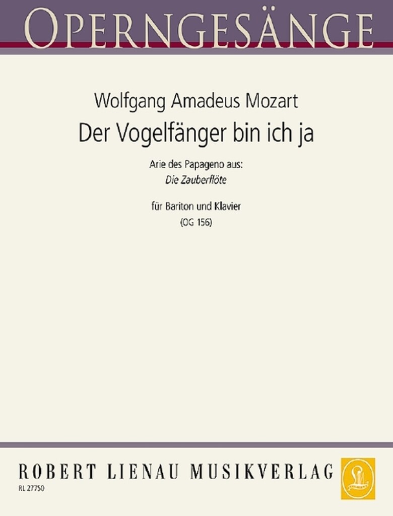 Vogelfanger Bin Ich Ja
