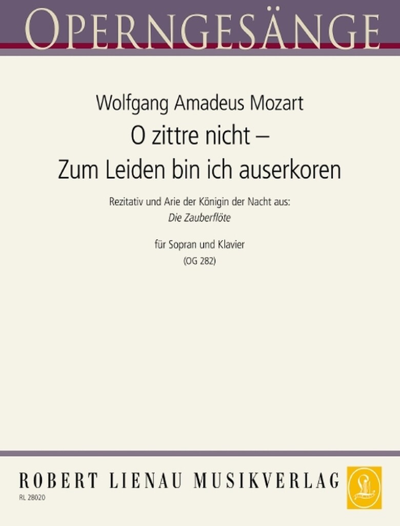 O Zittre Nicht - Zum Leiden Bin Ich Auserkoren